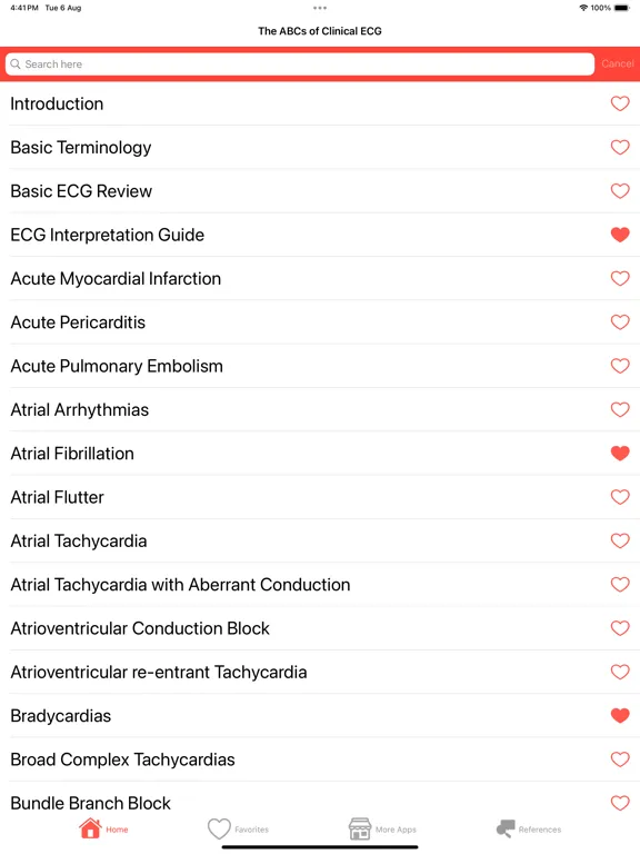 تصاویر Clinical ECG Interpretation iPad 