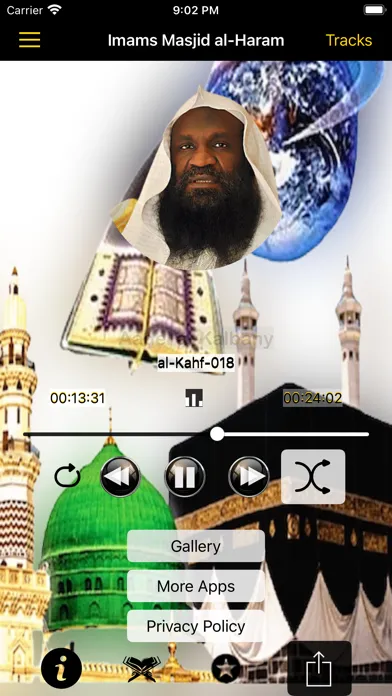Ảnh chụp màn hình của Imams of Masjid al Haram