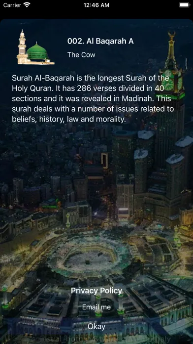 Screenshot di Muallim Repeat Quran Offline