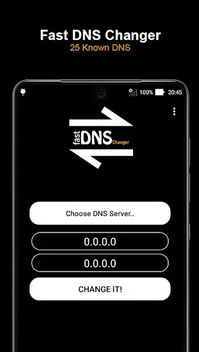 Zrzuty ekranu Fast DNS Changer