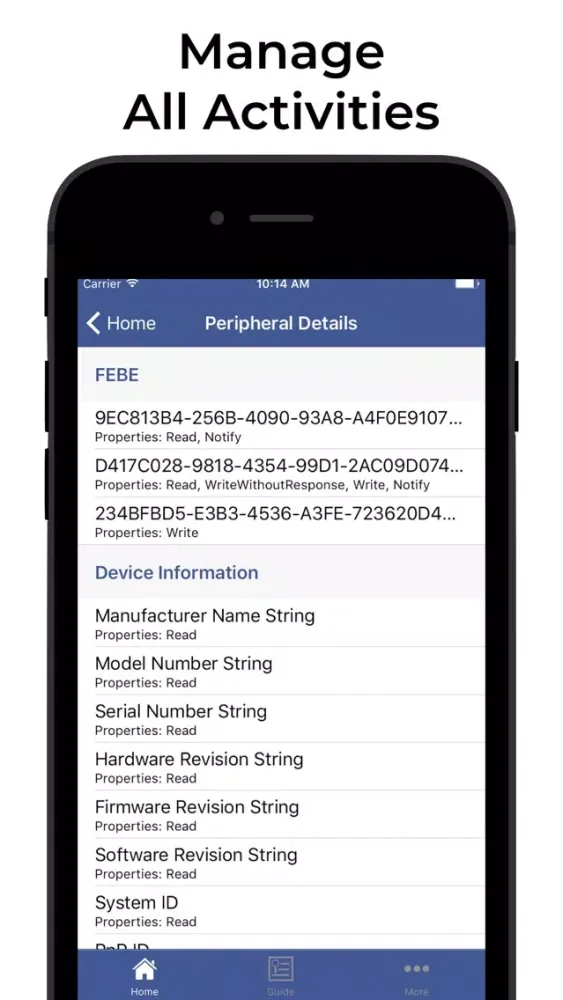 BT Notifier App for Smartwatch Screenshots