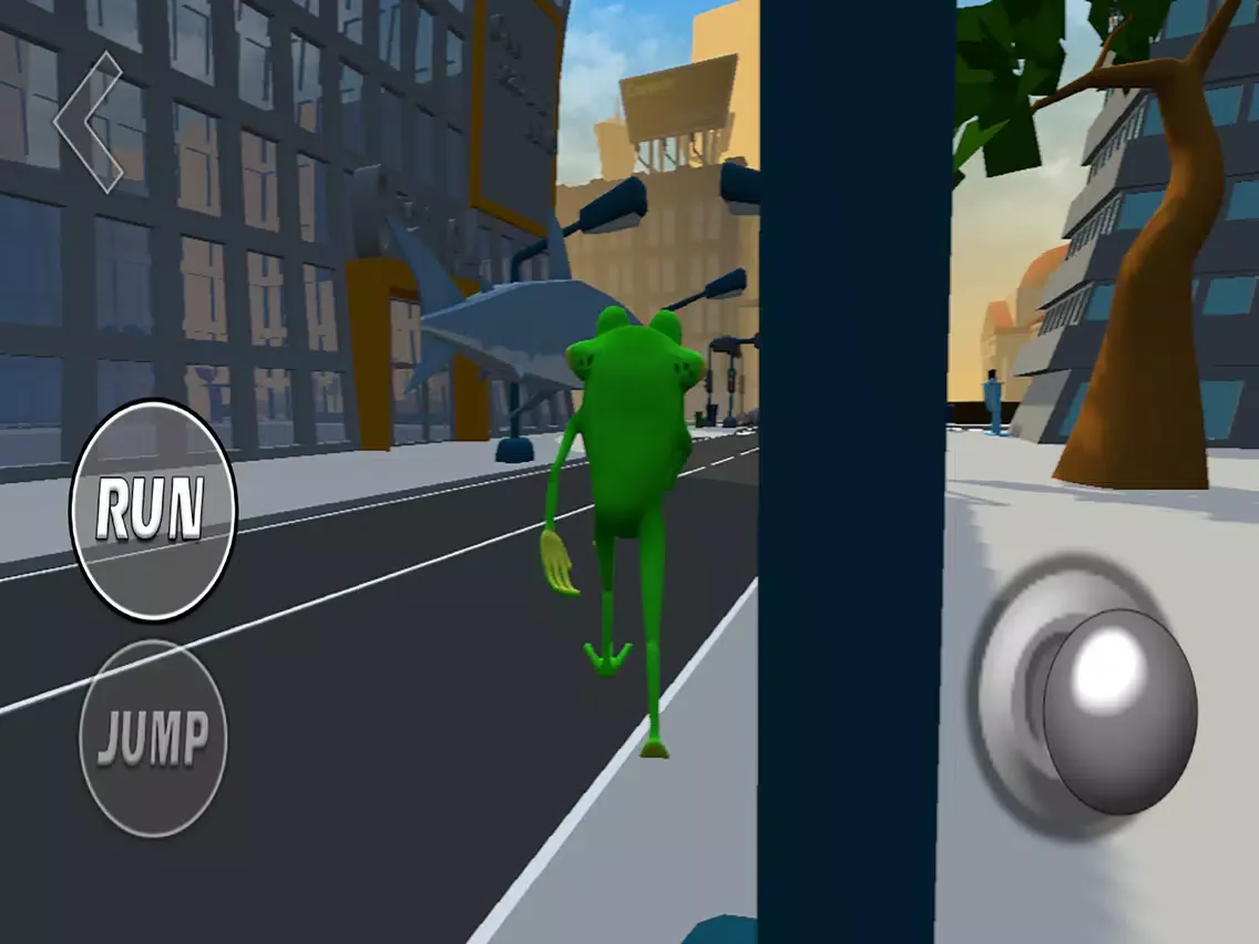AMAZING FROG: IN THE CITY iPad  Screenshots