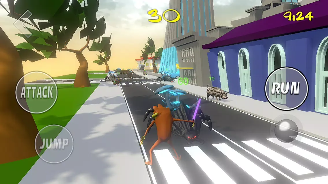 AMAZING FROG: IN THE CITY Screenshots
