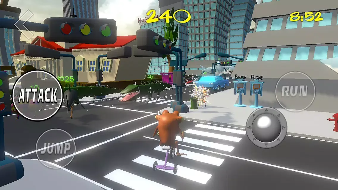 AMAZING FROG: IN THE CITY Screenshots
