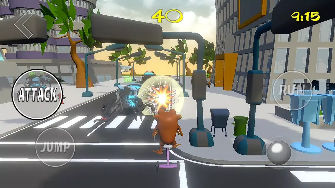 AMAZING FROG: IN THE CITY Screenshots