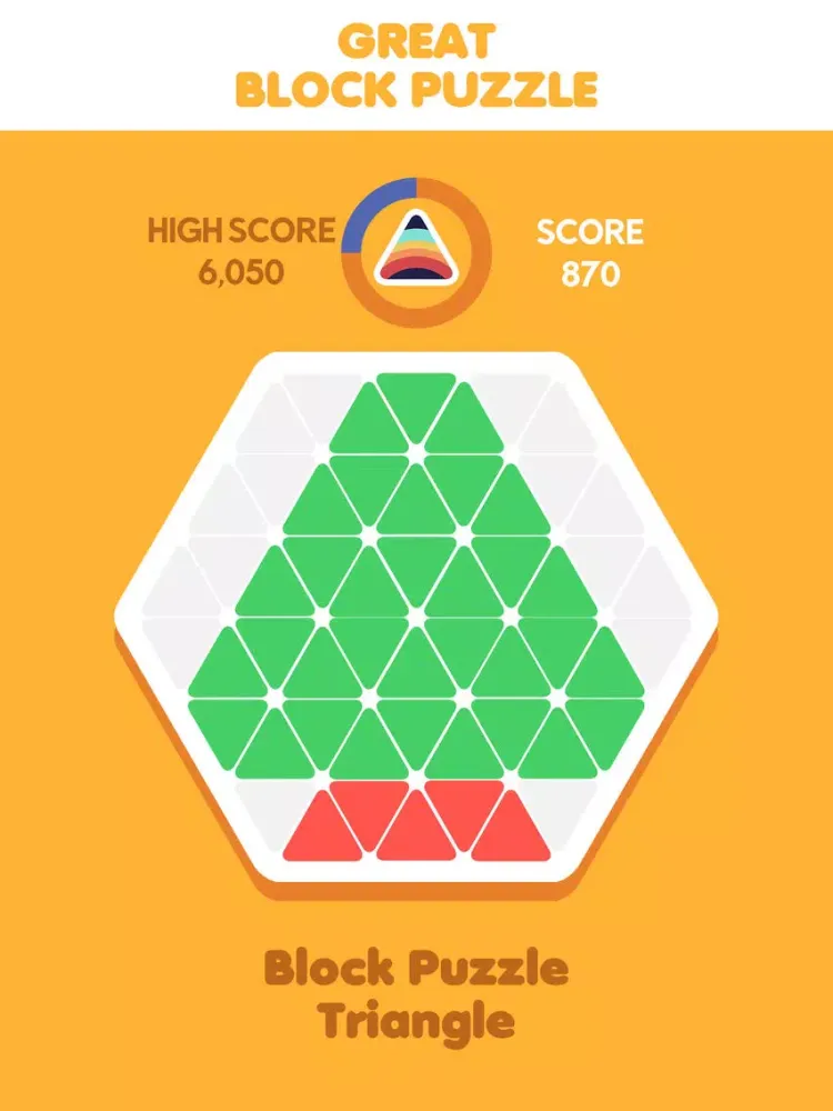 Capturas de pantalla de Triangle Block Puzzle iPad 