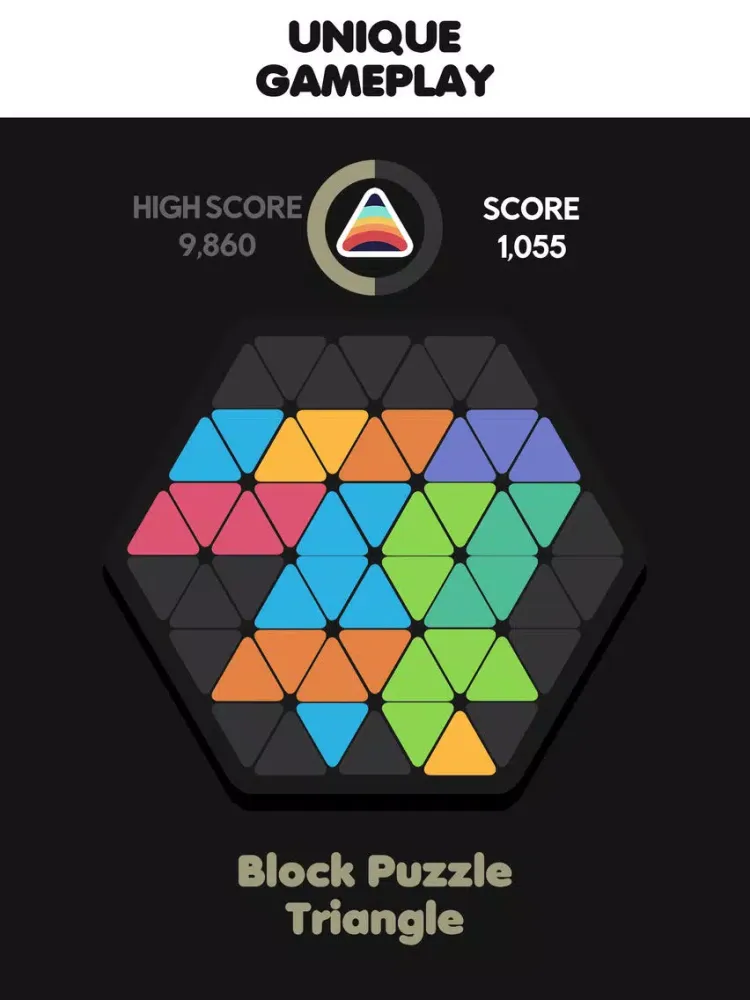 Capturas de pantalla de Triangle Block Puzzle iPad 
