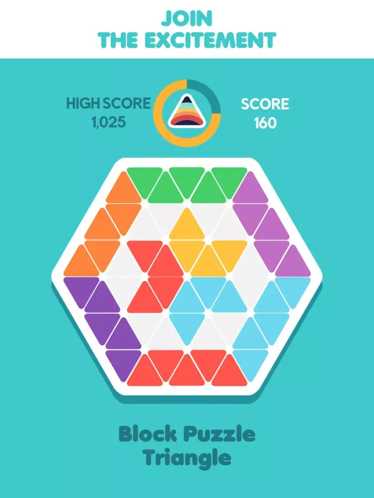 Capturas de pantalla de Triangle Block Puzzle iPad 