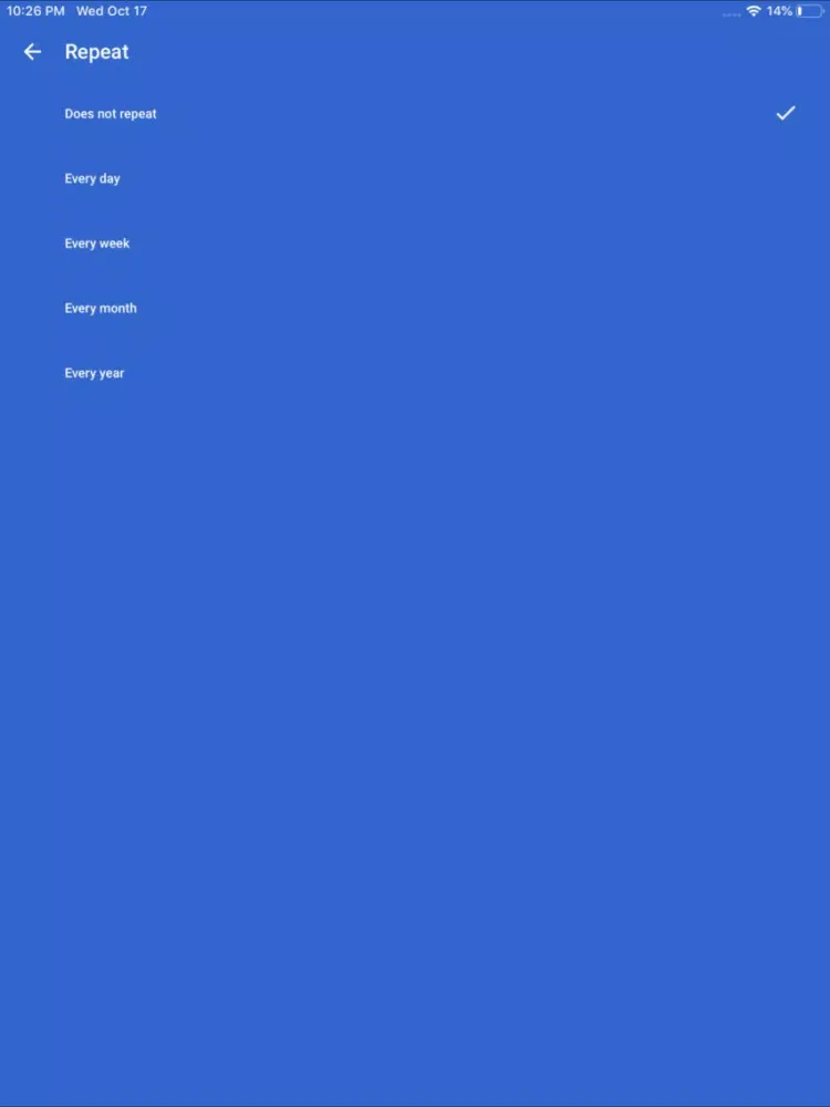 Ảnh chụp màn hình của WeList - Tasks,Reminders&To-do iPad 