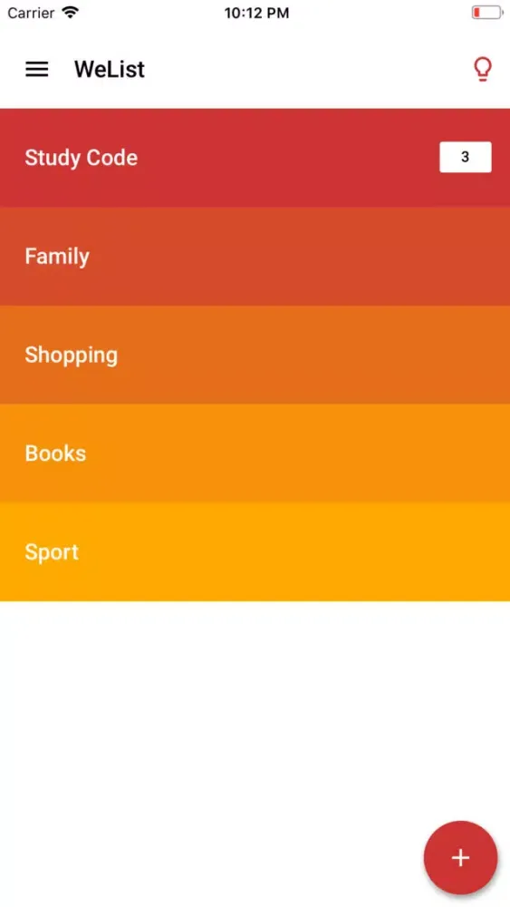 Ảnh chụp màn hình của WeList - Tasks,Reminders&To-do