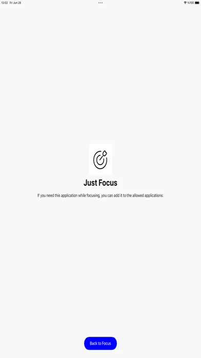 Just Focus Timer应用截图