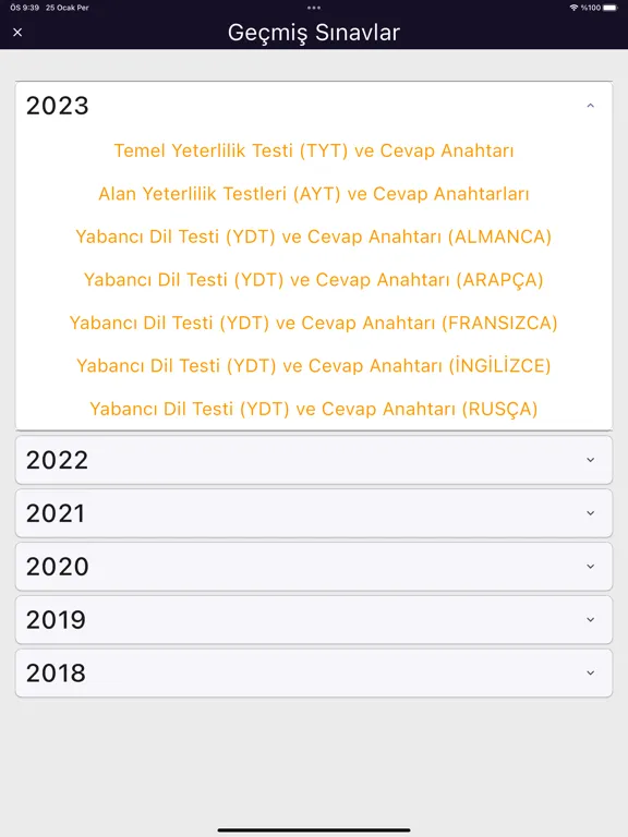 Zrzuty ekranu Sınava Odaklan: YKS DGS LGS iPad 