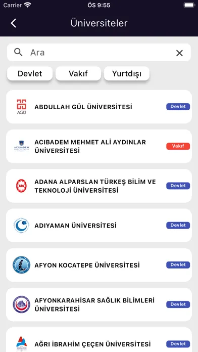 Zrzuty ekranu Sınava Odaklan: YKS DGS LGS