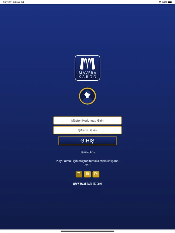 Mavera Kargo iPad  سکرین شاٹس