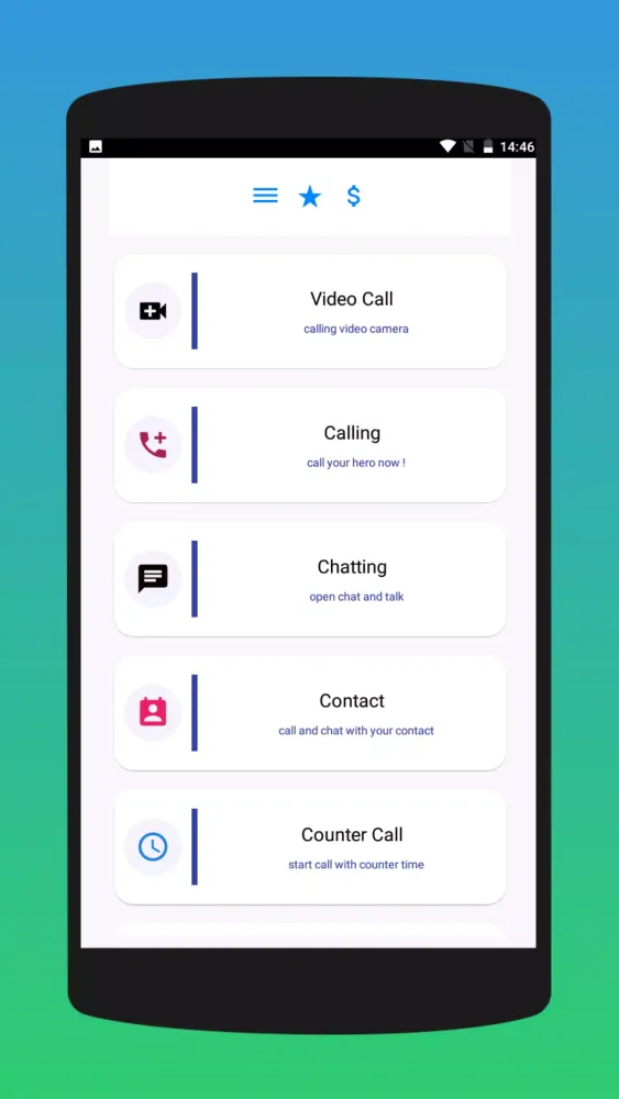 ภาพหน้าจอของ Call Karim Juega Fake Video Ca