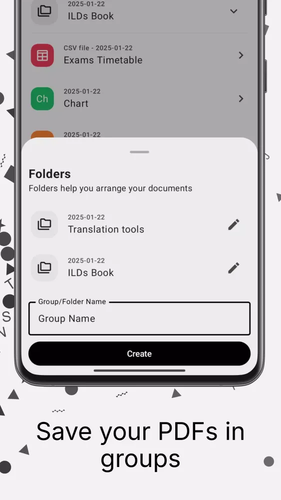 AI PDF documents OCR scanner Ekran Görüntüleri