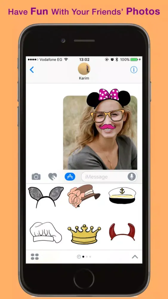 ภาพหน้าจอของ Selfie Costumes - Hats, Glasses, Mustaches