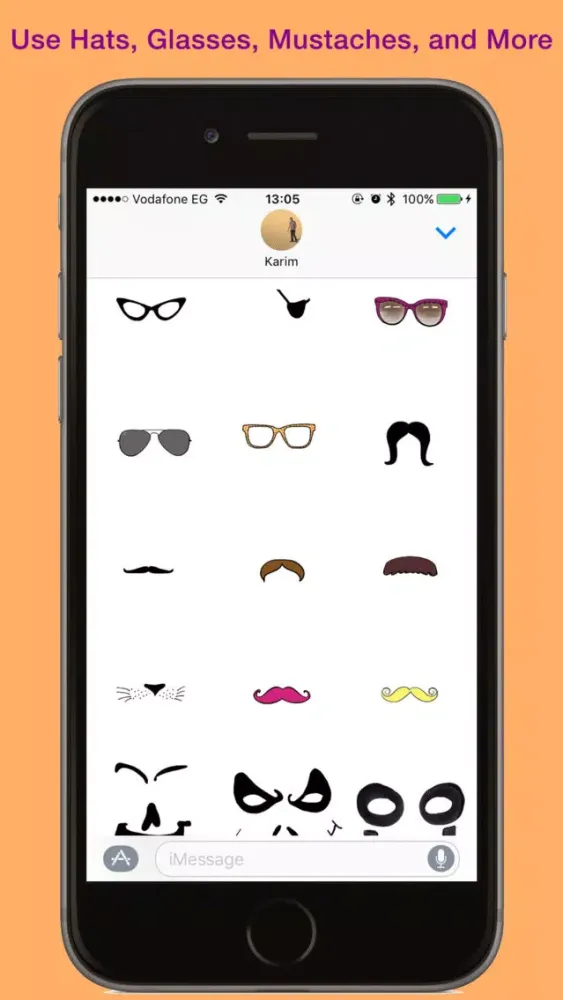 ภาพหน้าจอของ Selfie Costumes - Hats, Glasses, Mustaches