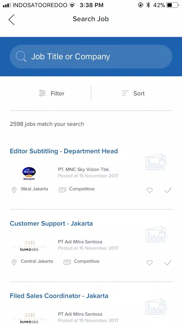 Zrzuty ekranu Karir.com