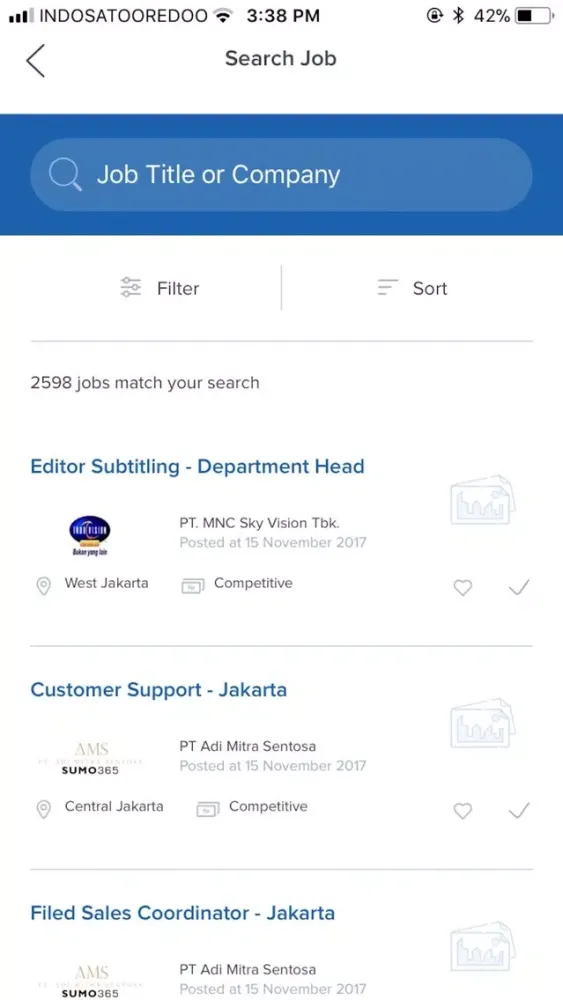 Karir.com स्क्रीनशॉट