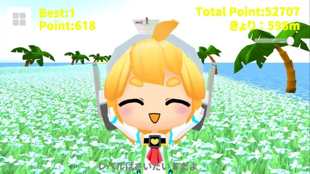 Screenshot di Simple run girl Query chan
