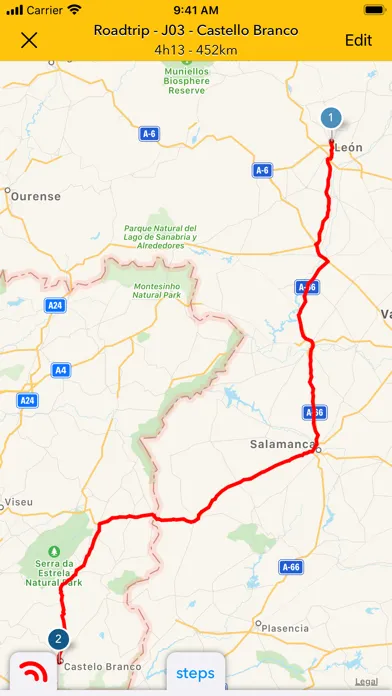 R4Gps - Roadmap for GPS Screenshots