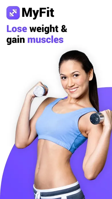MyFit - personal workout Screenshots