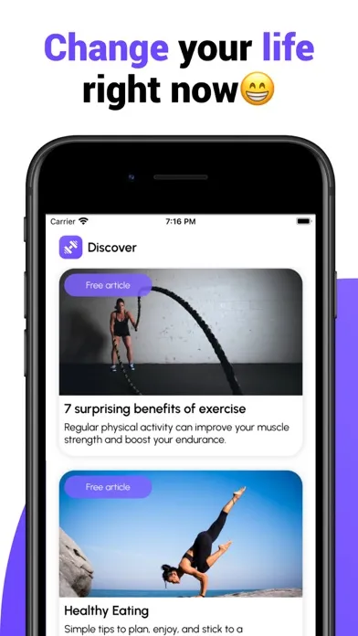 MyFit - personal workout Screenshots