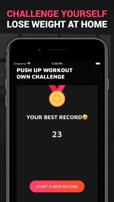 Tangkapan skrin Push-ups Workout