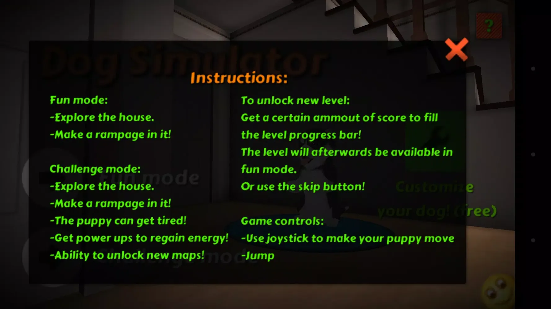 Dog Simulator HD Screenshots