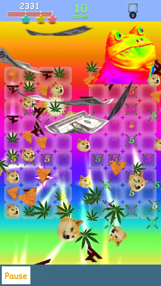 Meme Crush - MLG Kush edition Screenshots