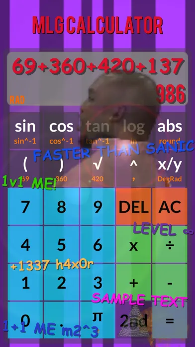Calculator MLG应用截图