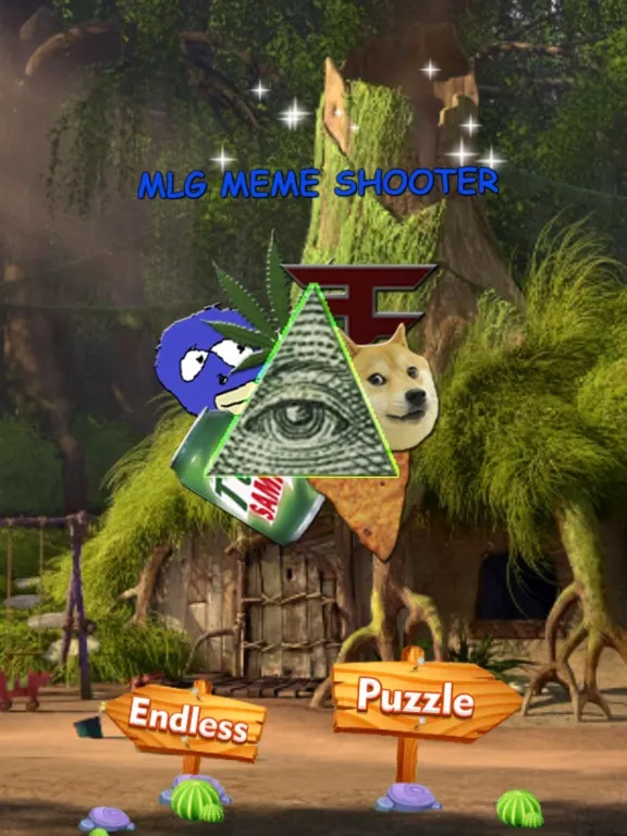 Ảnh chụp màn hình của Meme Shooter - MLG iPad 
