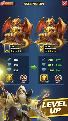 Screenshot di MythWars & Puzzles: RPG Match3