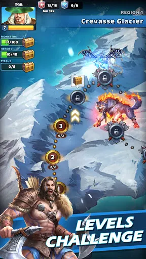 Screenshot di MythWars & Puzzles: RPG Match3