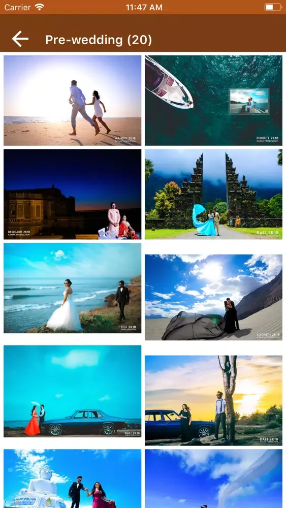 Ảnh chụp màn hình của Karma Production