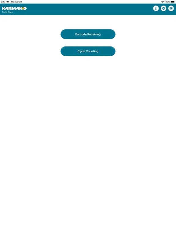 Zrzuty ekranu Karmak Parts Scan iPad 