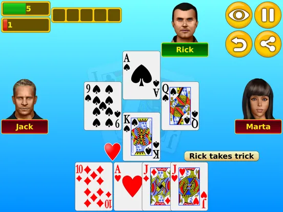 Euchre - Play online & offline iPad  স্ক্রিনশট