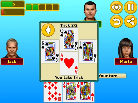 Euchre - Play online & offline iPad  স্ক্রিনশট
