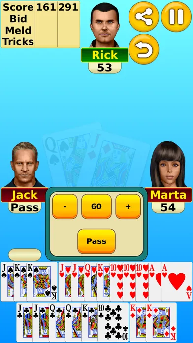 Pinochle - Online & offline应用截图