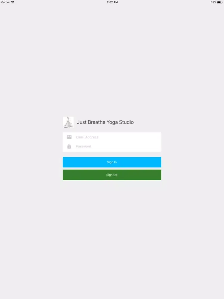 Скриншоты Just Breathe Yoga Studio iPad 