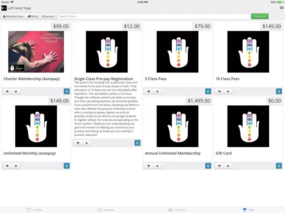 صور Left Hand Yoga iPad 