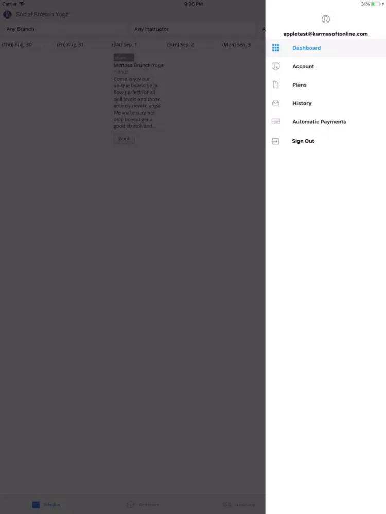 Social Stretch Yoga iPad  سکرین شاٹس