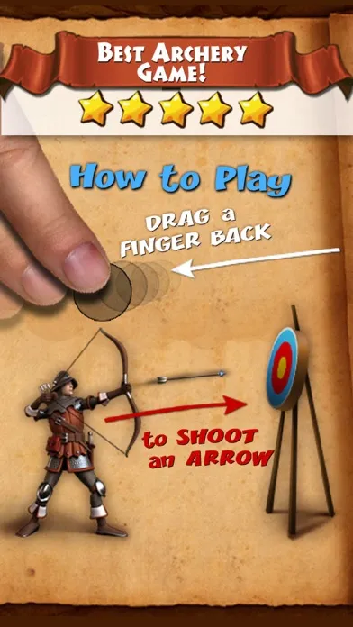 Ảnh chụp màn hình của Green arrow! Bow masters