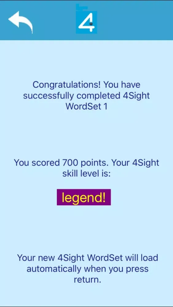 Ảnh chụp màn hình của 4SightPro - Lateral Thinking Word Challenge Game