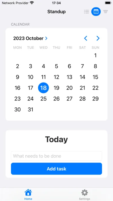 Screenshot di Standup - Scrum Helper