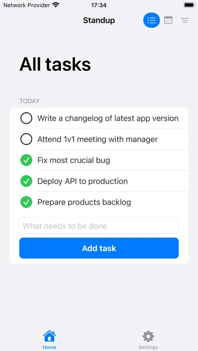 Screenshot di Standup - Scrum Helper