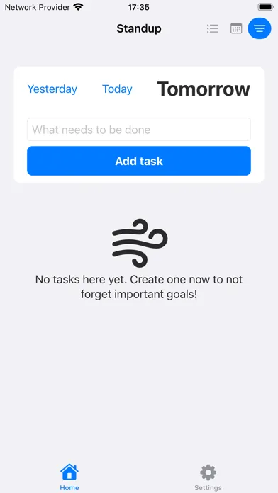 Screenshot di Standup - Scrum Helper