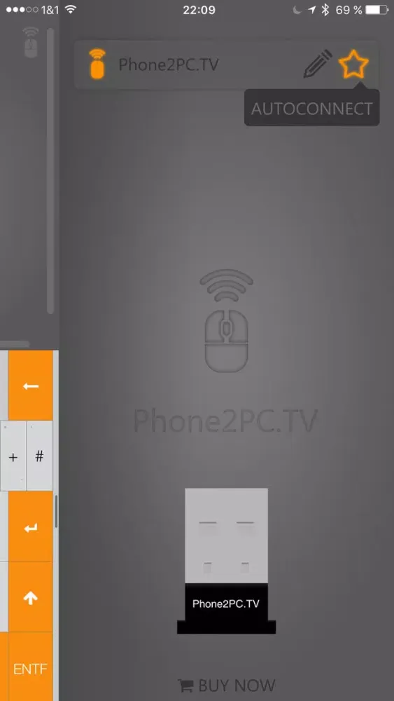 Phone2PC.TV App - Remote - Keyboard and Mouse Screenshots