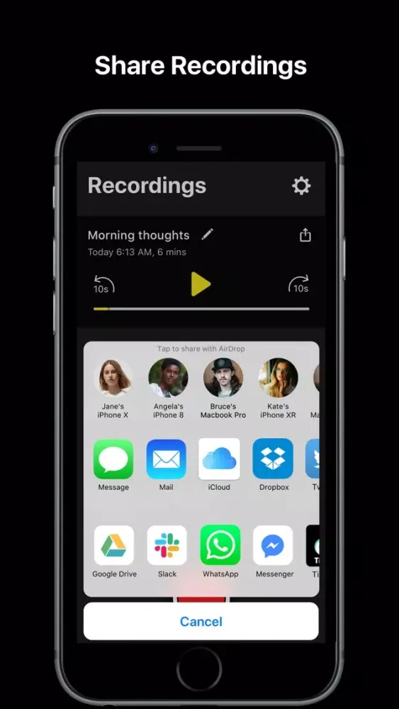 Captures d'écran de Record A Phone Call Pro